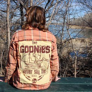 Goonies Orange Flannel